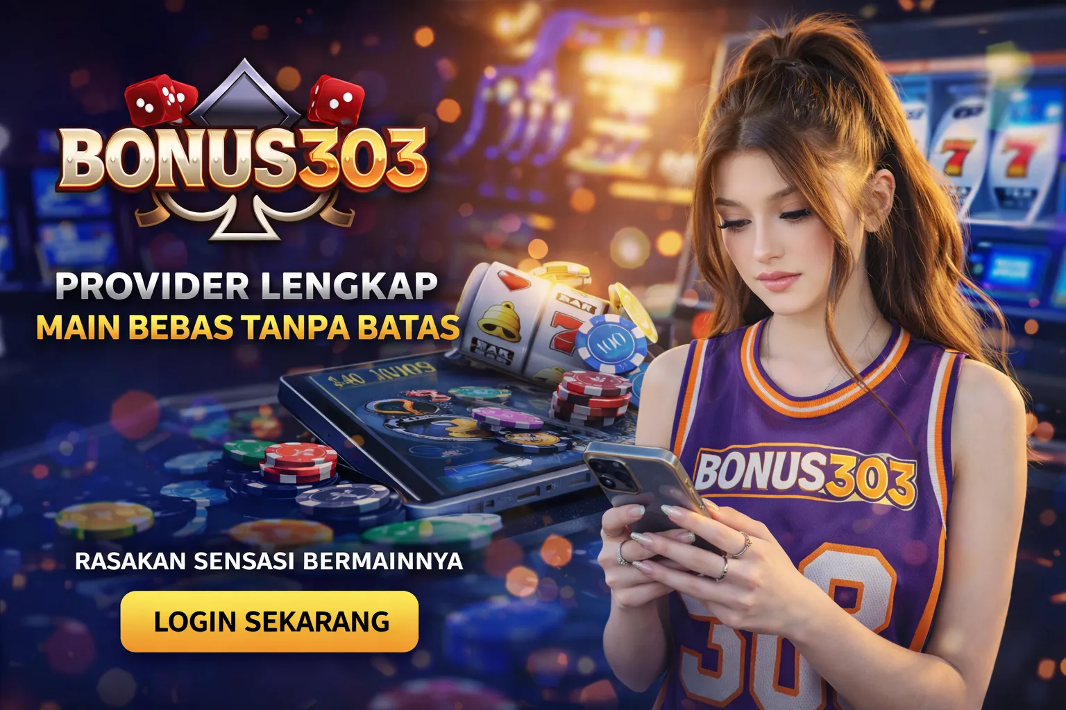 BONUS303 • Media Game Responsif dengan Alur Bermain Halus!